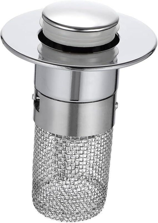 Universal Stainless Steel Pop-Up Drain Filter