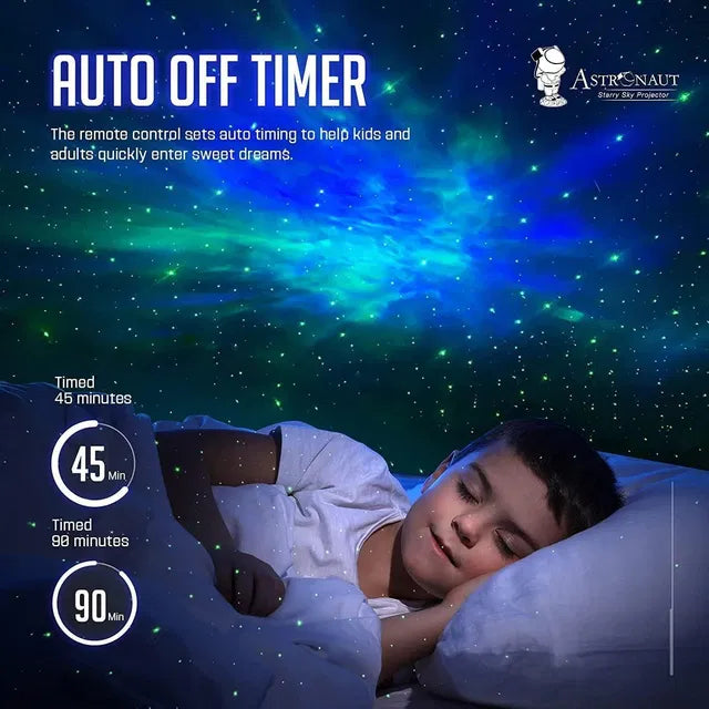 CosmoGlow™ Astronaut Galaxy Projector