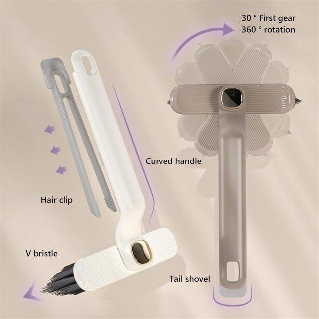 360° Rotating Power Crevice Brush