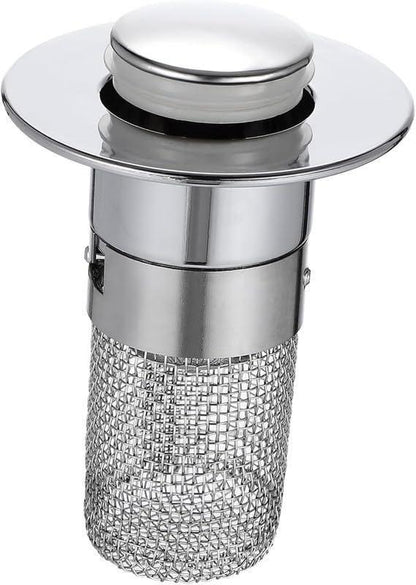 Universal Stainless Steel Pop-Up Drain Filter