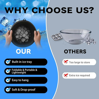 AeroChill™ Collapsible Silicone Ice Bowl