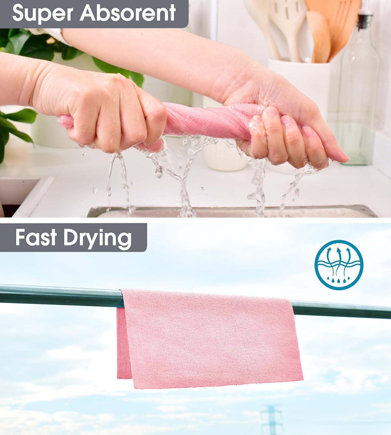 MagneWipe™ Reusable Microfiber Cleaning Roll