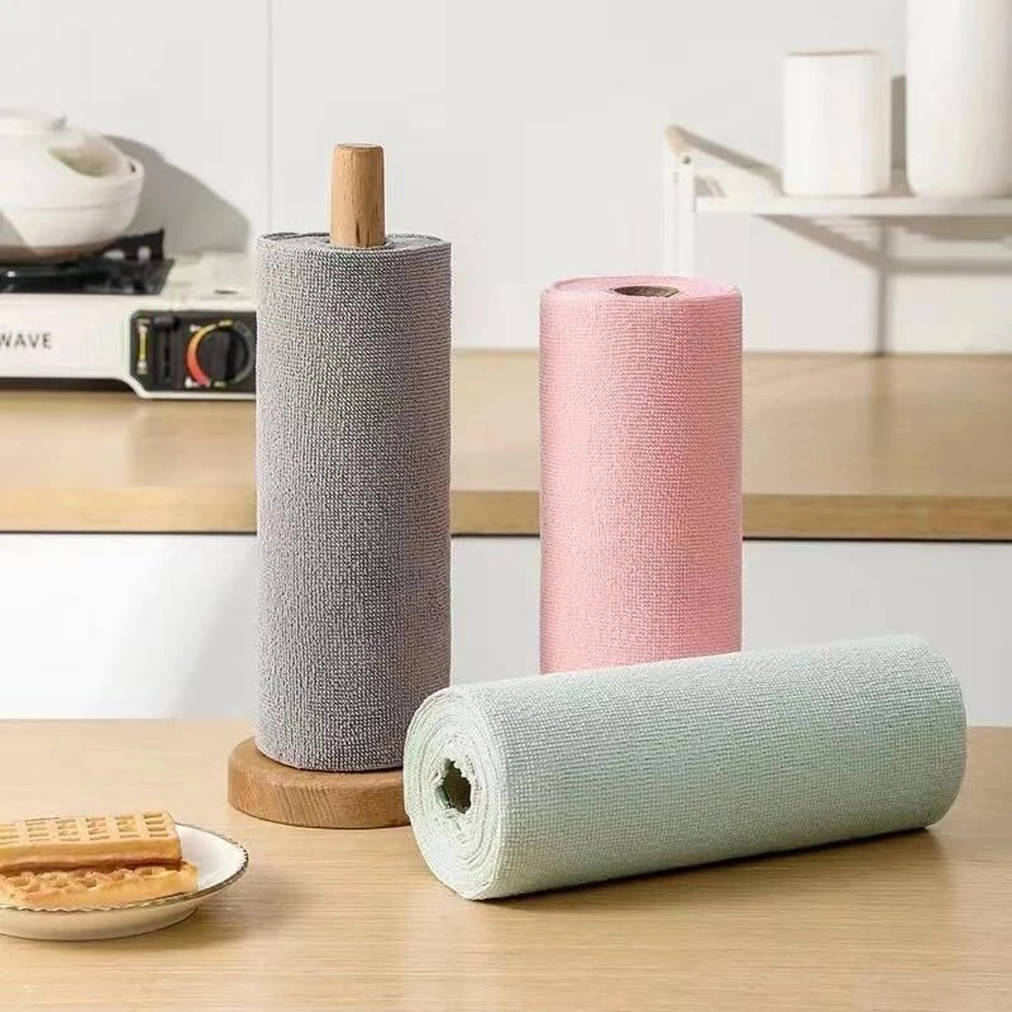 MagneWipe™ Reusable Microfiber Cleaning Roll