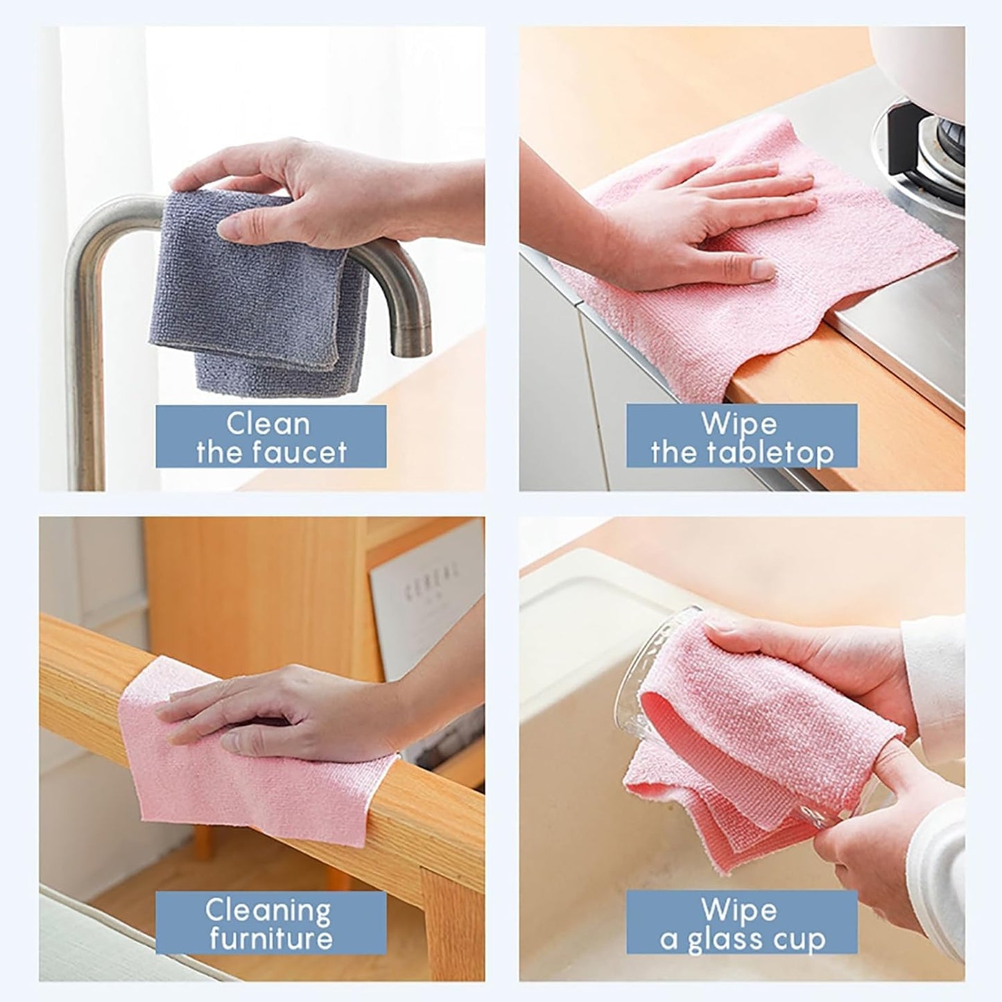 MagneWipe™ Reusable Microfiber Cleaning Roll