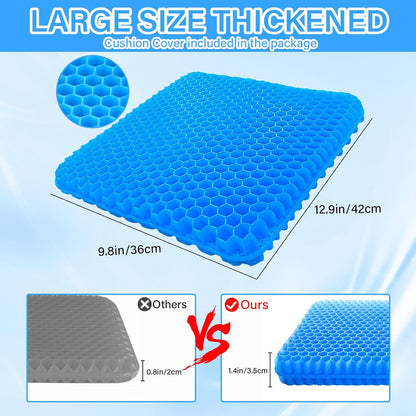 CloudSit™ Ergonomic Honeycomb Gel Cushion