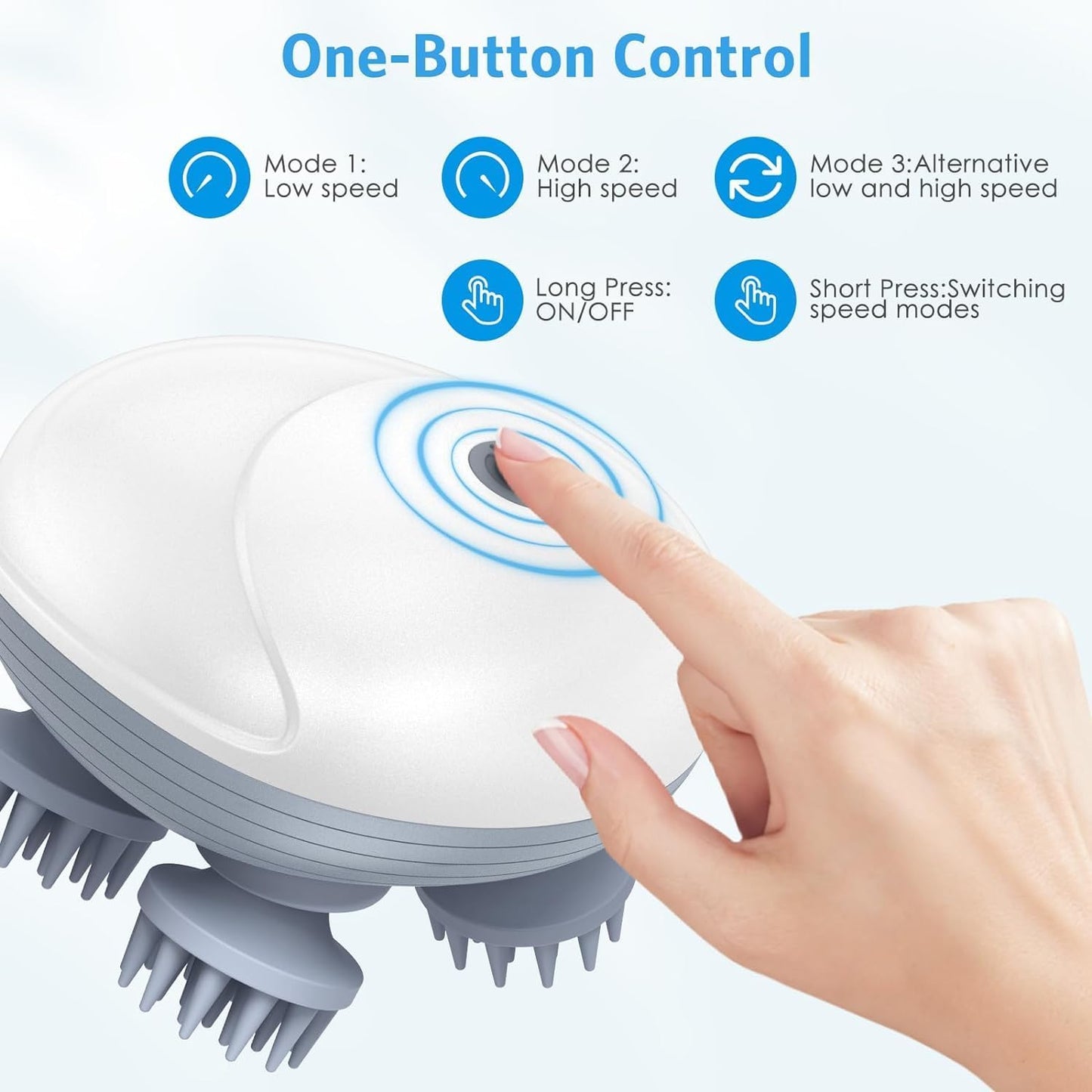 TrichoTherapy™ 3D Electric Head & Scalp Massager