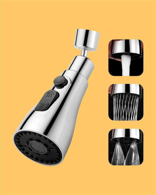 3-Mode 360° Rotating Kitchen Faucet Extender