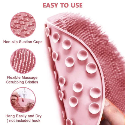 Premium Silicone 2-in-1 Body & Foot Scrubber