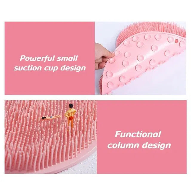 Premium Silicone 2-in-1 Body & Foot Scrubber