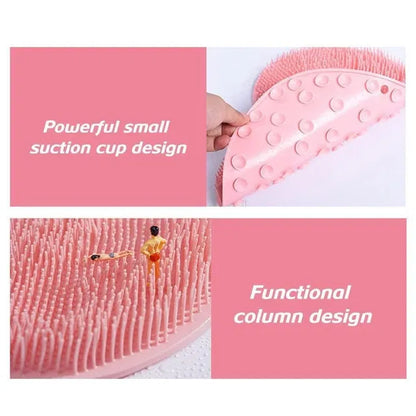 Premium Silicone 2-in-1 Body & Foot Scrubber
