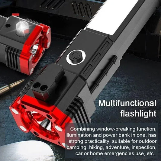 8-in-1 Tactical Survival Flashlight